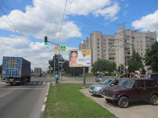 Фото рекламної площини за адресою Гагаріна просп. - Зернова вул. (№1)