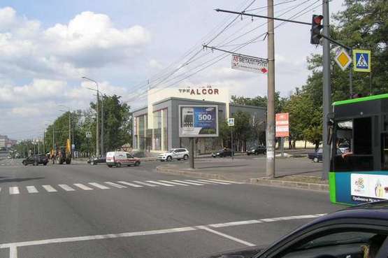 Фото рекламної площини за адресою Гагаріна просп. - Каштанова вул. (№1)