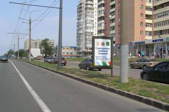 Фото рекламной плоскости по адресу Гагаріна просп., 167 (№2)