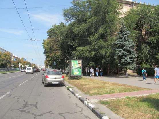 Фото рекламной плоскости по адресу Науки просп. (Леніна просп.), 16 Фото рекламной плоскости по адресу Науки просп. (Леніна просп.), 16