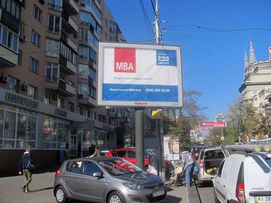 Фото рекламной плоскости по адресу Велика Васильківська вул., 102 (№2) Фото рекламной плоскости по адресу Велика Васильківська вул., 102 (№2)