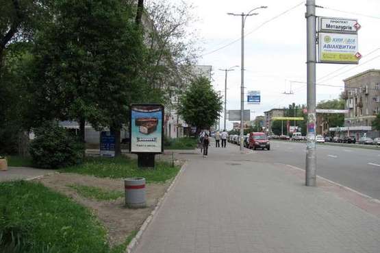 Фото рекламной плоскости по адресу Леніна просп., 179 - Добролюбова вул., 17 Фото рекламной плоскости по адресу Леніна просп., 179 - Добролюбова вул., 17