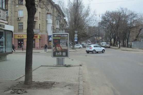 Фото рекламной плоскости по адресу Московська вул., 24 - Потьомкінська вул., 71 Фото рекламной плоскости по адресу Московська вул., 24 - Потьомкінська вул., 71