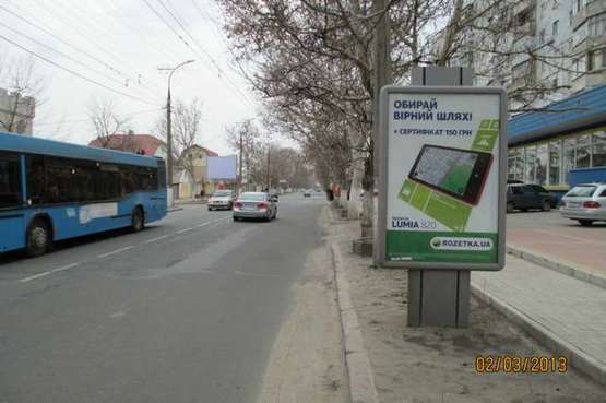 Фото рекламної площини за адресою Перекопська вул., 153 - Чорноморська вул. Фото рекламної площини за адресою Перекопська вул., 153 - Чорноморська вул.