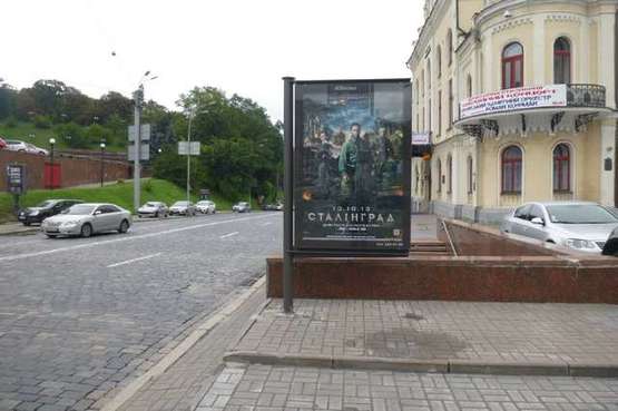 Фото рекламной плоскости по адресу Європейська пл., : №5; Національна філармонія  України; вихід з підземного переходу Фото рекламной плоскости по адресу Європейська пл., : №5; Національна філармонія  України; вихід з підземного переходу