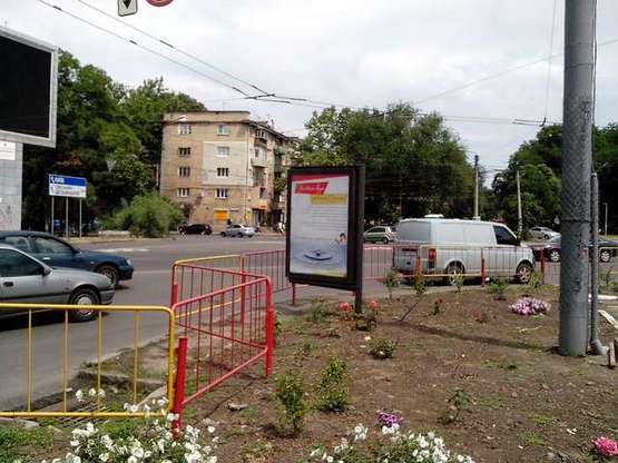 Фото рекламной плоскости по адресу Привокзальна пл. - Середньофонтанська вул. Фото рекламной плоскости по адресу Привокзальна пл. - Середньофонтанська вул.