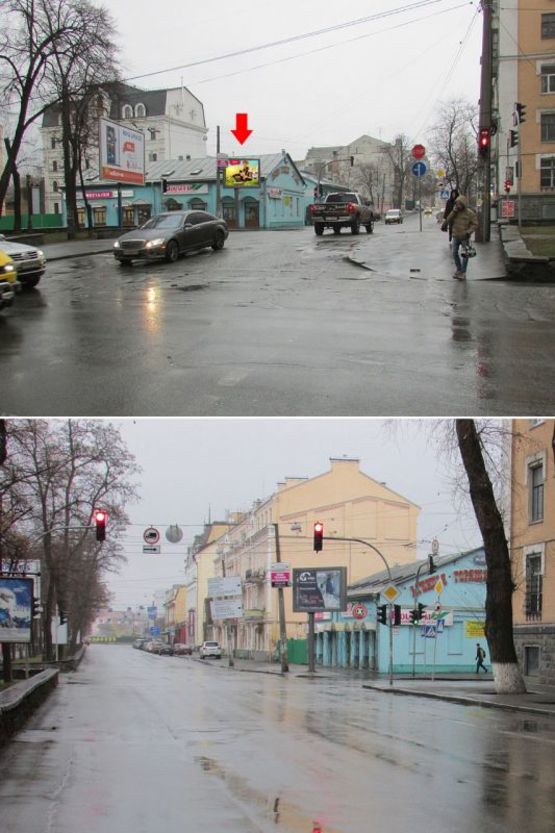 Фото рекламной плоскости по адресу Верхний Вал, 58 Фото рекламной плоскости по адресу Верхний Вал, 58