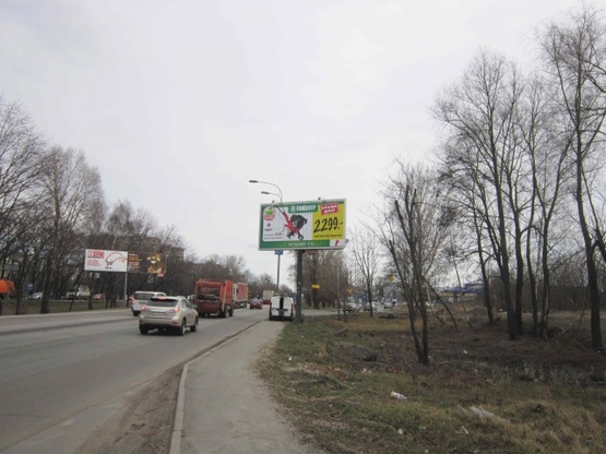 Фото рекламної площини за адресою Окружная дорога к Теремкам (возле суперм. Metro) А