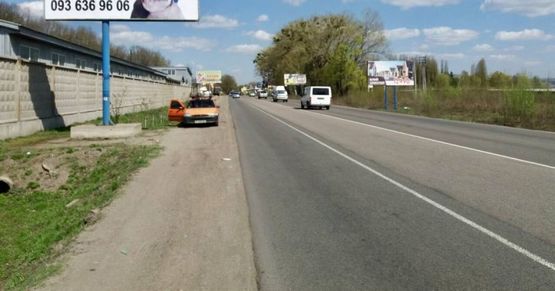 Фото рекламної площини за адресою Вишневе, ул.Чорновола, (автомобильная дорога О101304 Киевское Полукольцо-Крюковщина-Боярка)