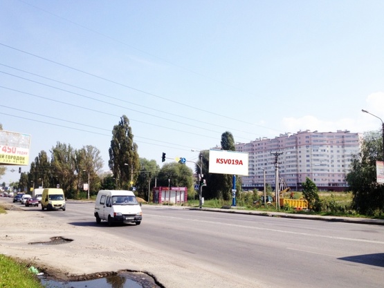 Фото рекламної площини за адресою Софиевская Борщаговка, ул.Киевская, на светофоре на Софиевскую Слободку