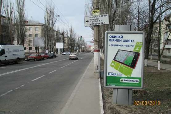 Фото рекламной плоскости по адресу Ушакова просп., 64 Фото рекламной плоскости по адресу Ушакова просп., 64