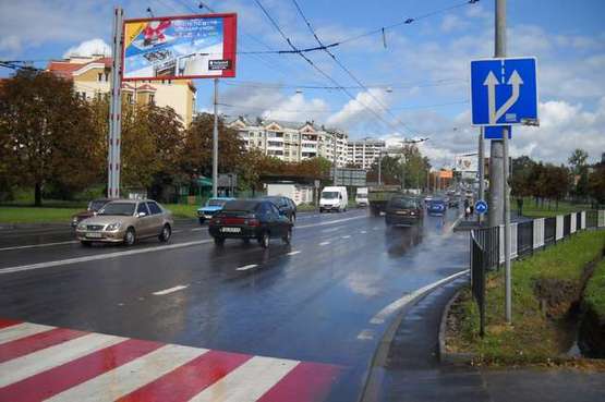 Фото рекламной плоскости по адресу Кульпарківська вул. - Виговського вул. (Івана Виговського вул.) - Володимира Великого вул. (в центр)