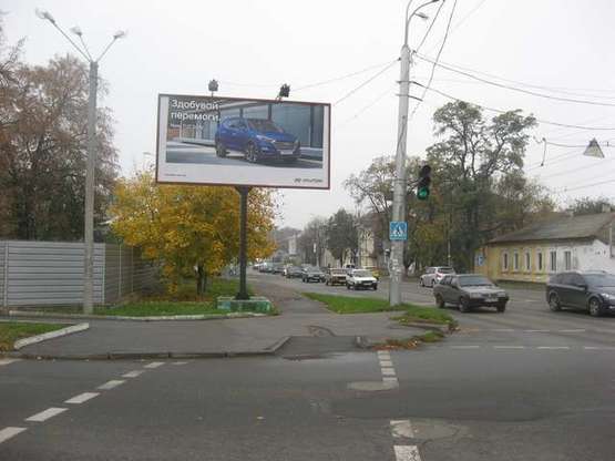 Фото рекламної площини за адресою Сінна вул. - Пушкiна вул. Фото рекламної площини за адресою Сінна вул. - Пушкiна вул.