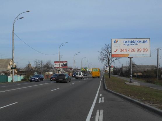 Фото рекламної площини за адресою м. Бровари, вул. Київська, 66