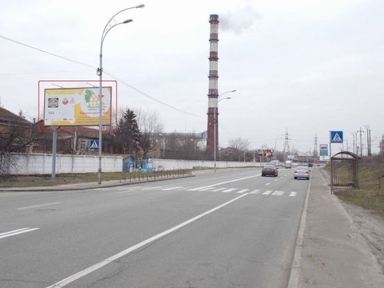 Фото рекламной плоскости по адресу Электриков ул, 15,  напр. к Новоконстантиновской ул. (остановка, пешех. переход)