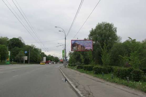 Фото рекламної площини за адресою Лобановського Валерія просп. (Червонозоряний просп.),  - 200 м до вул. Кіровоградської - Кіровоградська вул. (в напр. Севастопольської пл. ) Фото рекламної площини за адресою Лобановського Валерія просп. (Червонозоряний просп.),  - 200 м до вул. Кіровоградської - Кіровоградська вул. (в напр. Севастопольської пл. )