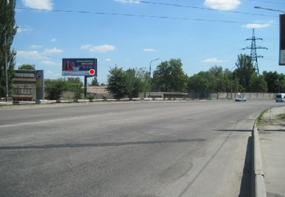 Фото рекламної площини за адресою Украинская ул., 96