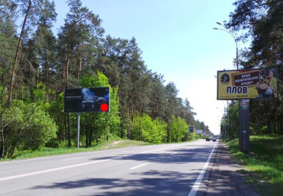 Фото рекламной плоскости по адресу Столичное шоссе, эл.оп.24 Фото рекламной плоскости по адресу Столичное шоссе, эл.оп.24