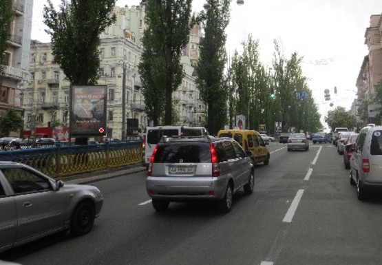 Фото рекламної площини за адресою Шевченко б-р