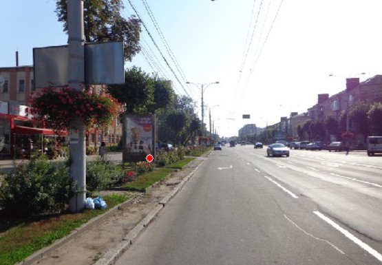 Фото рекламної площини за адресою Коцюбинского пр., ТЦ Проспект