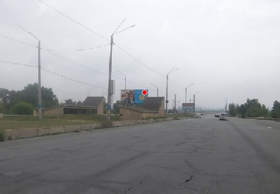 Фото рекламной плоскости по адресу Набережная ул., мост через Днепр Фото рекламной плоскости по адресу Набережная ул., мост через Днепр