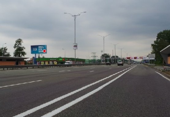 Фото рекламной плоскости по адресу 25,950 км. автомагистрали Киев - Борисполь