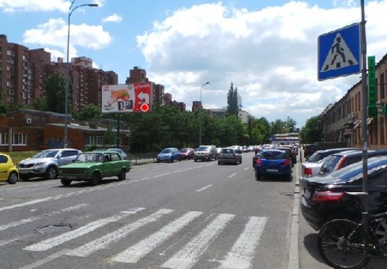 Фото рекламной плоскости по адресу Малевича ул., 150 (Боженко ул.)