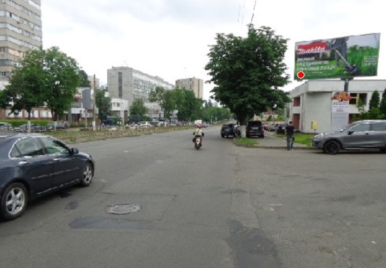 Фото рекламної площини за адресою Дегтяревская ул., 19 (Хлебзавод)