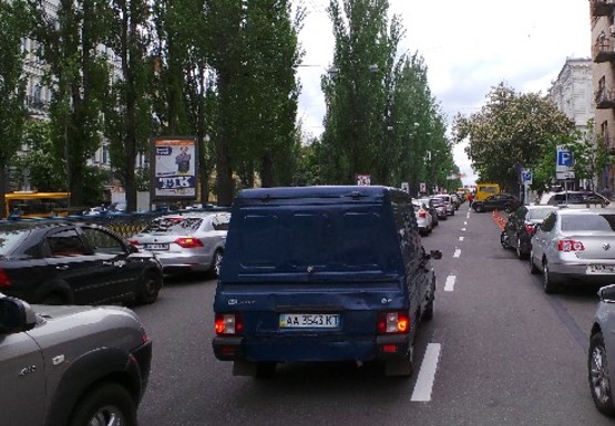 Фото рекламної площини за адресою Шевченко б-р