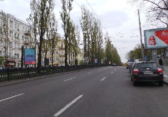Фото рекламної площини за адресою Шевченко б-р