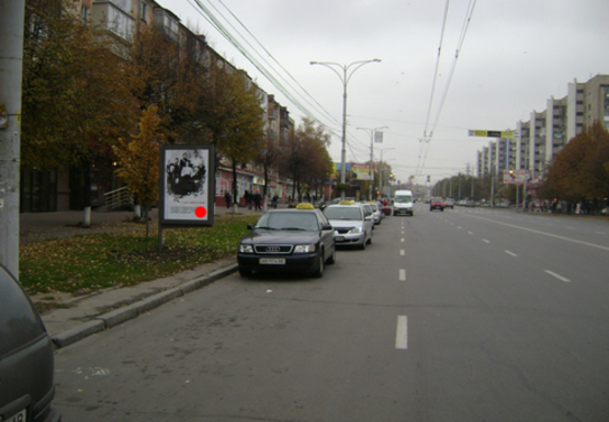 Фото рекламной плоскости по адресу Коцюбинского ул., 30
