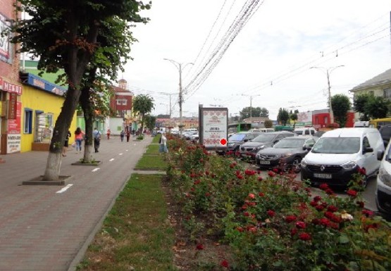 Фото рекламной плоскости по адресу Коцюбинского ул. - Папанина ул.