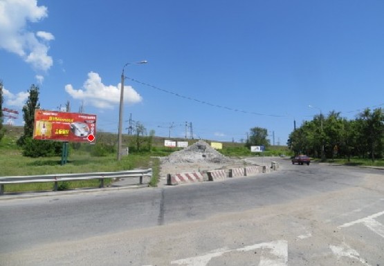 Фото рекламної площини за адресою Набережная магистраль - Тюленина ул.