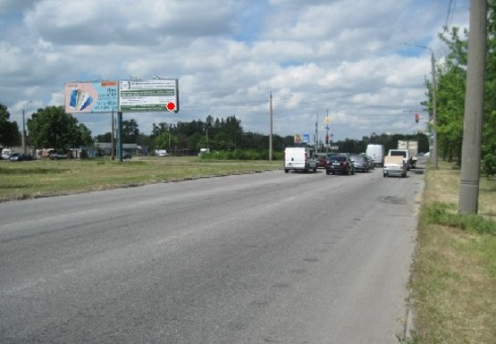 Фото рекламной плоскости по адресу Набережная магистраль - Украинская  ул. 2