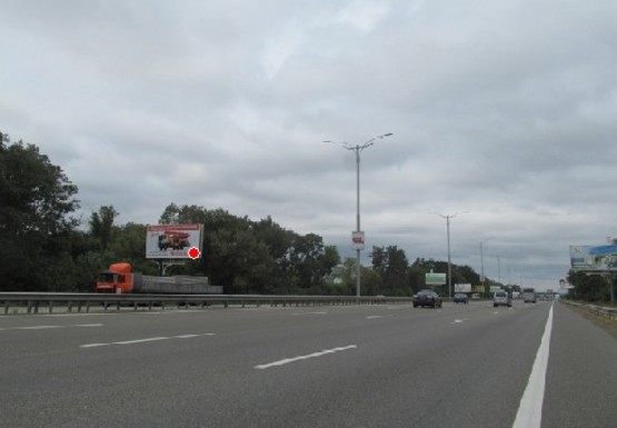 Фото рекламной плоскости по адресу 27,150 км. автомагистрали Киев - Борисполь