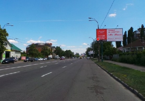 Фото рекламної площини за адресою Стеценко ул., 300м от Туполева ул.