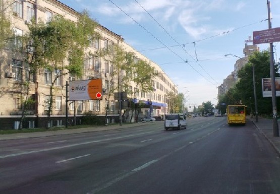 Фото рекламной плоскости по адресу Довженко ул., 3