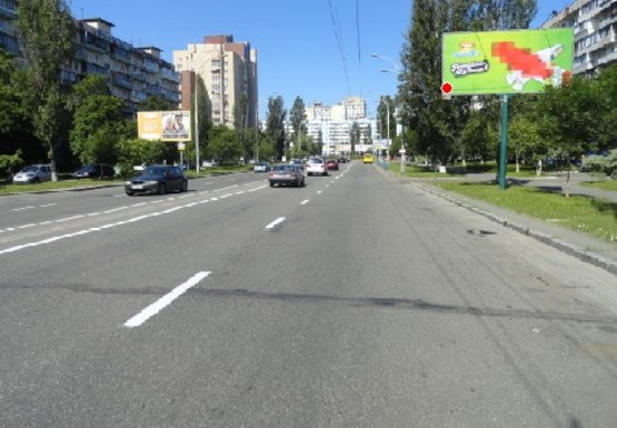 Фото рекламної площини за адресою Архипенка ул., 3 (бывш. Мате Залки ул.)