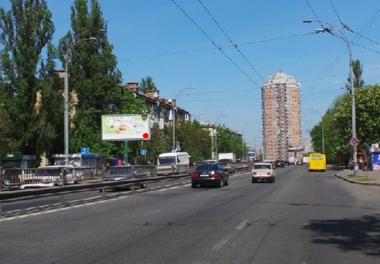 Фото рекламної площини за адресою Чоколовский б-р, 29