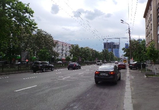 Фото рекламной плоскости по адресу Победы пр.