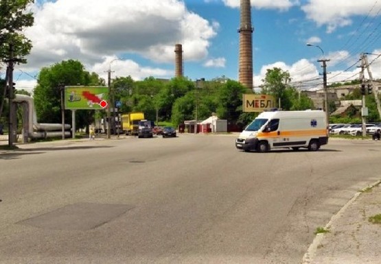 Фото рекламной плоскости по адресу Космическая ул. - Мандрыковская ул.