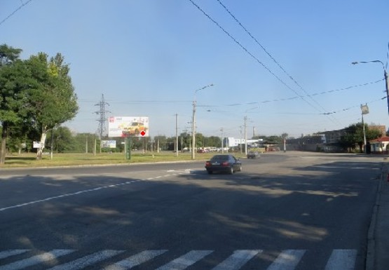 Фото рекламної площини за адресою Южное шоссе - Диагональная ул. Фото рекламної площини за адресою Южное шоссе - Диагональная ул.