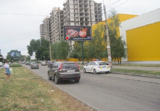 Фото рекламной плоскости по адресу Бородинская ул. - Ладожская ул.