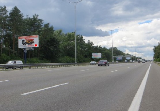 Фото рекламної площини за адресою 27,900 км. автомагистрали Киев - Борисполь