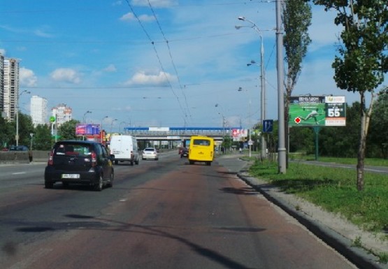 Фото рекламной плоскости по адресу Ватутина пр., 300м до Бальзака ул.
