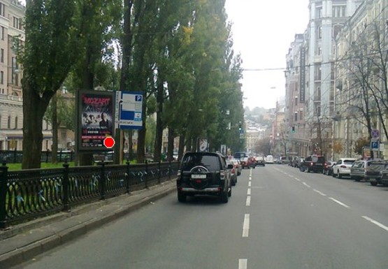 Фото рекламної площини за адресою Шевченко б-р