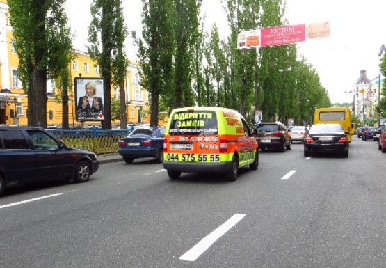 Фото рекламної площини за адресою Шевченко б-р