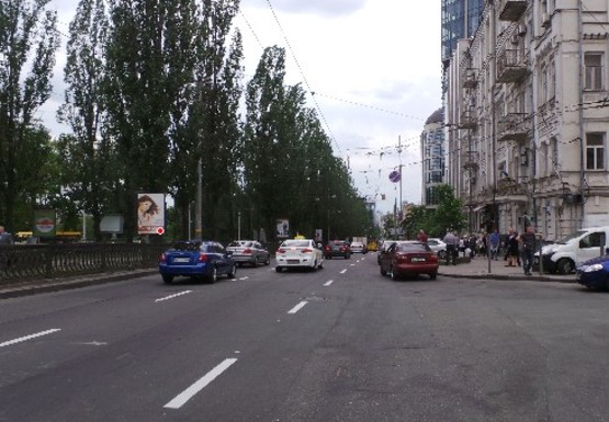 Фото рекламної площини за адресою Шевченко б-р