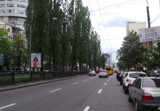 Фото рекламной плоскости по адресу Шевченко б-р