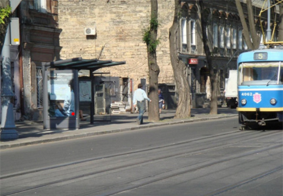 Фото рекламной плоскости по адресу Колонтаевская ул. - Мастерская ул, остановка 2